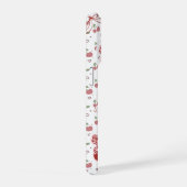 Cute Cherry Phone Case with Hearts & Bows iPhone Hoesje (Rechterkant)