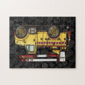 Cute Cherry Picker Truck Legpuzzel (Horizontaal)
