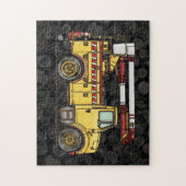 Cute Cherry Picker Truck Legpuzzel (Verticaal)