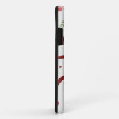 Cute Cherry & Red Ribbon Pattern Phone Case (Achterkant/rechts)