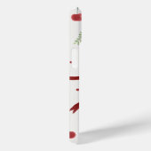 Cute Cherry & Red Ribbon Pattern Phone Case (Achterkant / Rechts)