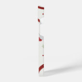 Cute Cherry & Red Ribbon Pattern Phone Case iPhone Hoesje (Linkerkant)