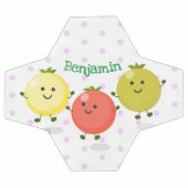 Cute cherry tomaten cartoon illustratie voetbal (Enkel)