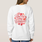 Cute cherub with arrow trui (Achterkant)