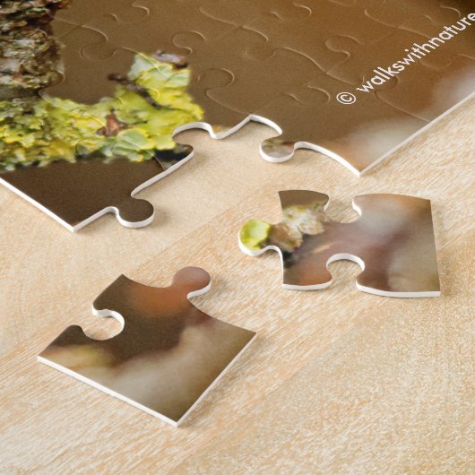 Cute Chestnut Backed Chickadee Songbird Legpuzzel (Zijkant)