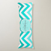 Cute Chevron Pattern Lichaamskussen (Voorkant Verticaal)