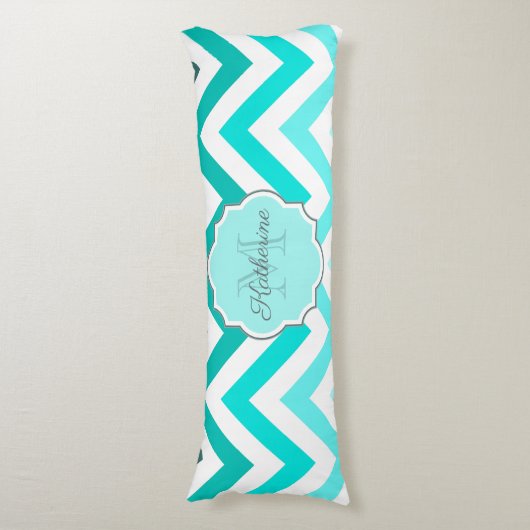 Cute Chevron Pattern Lichaamskussen (Voorkant Verticaal)