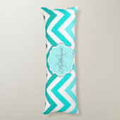 Cute Chevron Pattern Lichaamskussen (Achterkant (Verticaal))