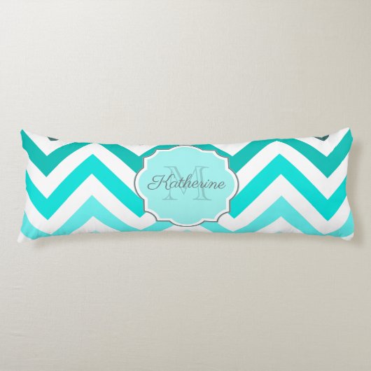 Cute Chevron Pattern Lichaamskussen (Voorkant)