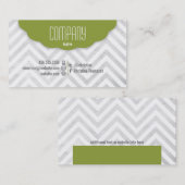 Cute Chevron Professional Visitekaartje (Voorkant / Achterkant)