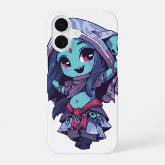 Cute Chibi Fantasy Moordenaar iPhone 16 Hoesje