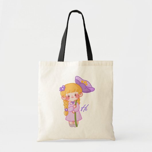 Cute Chibi Meisje Paraplu Tas  (Voorkant)