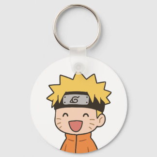 Cute Chibi Ninja Ronde Sleutelhanger - Kawaii Anim