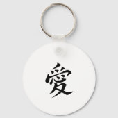 Cute Chibi Ninja Ronde Sleutelhanger - Kawaii Anim (Achterkant)