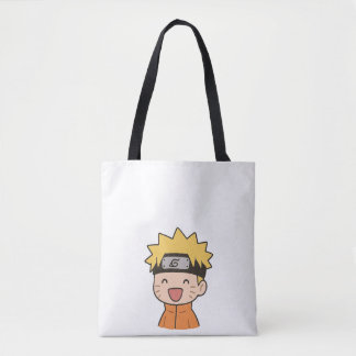 Cute Chibi Ninja Tote Bag - Kawaii Anime Stijl Can