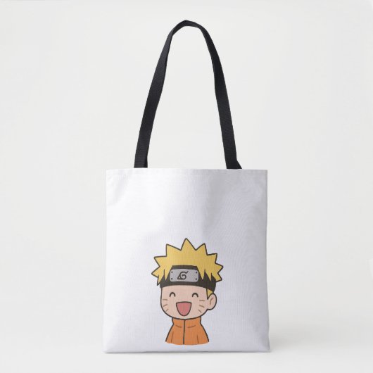 Cute Chibi Ninja Tote Bag - Kawaii Anime Stijl Can (Voorkant)