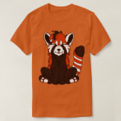 Cute Chibi Red Panda T-shirt (Design voorkant)