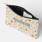 Cute Chic Frans Bloemmotief Make-uptas Etui (Open)