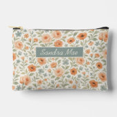 Cute Chic Frans Bloemmotief Make-uptas Etui (Voorkant)