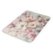 Cute chic girly floral and lace badmat (Gekanteld)