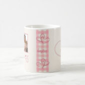 Cute Chic Pink Stylish Galentine's Besties Koffiemok (Center)