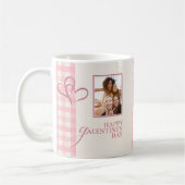 Cute Chic Pink Stylish Galentine's Besties Koffiemok (Links)