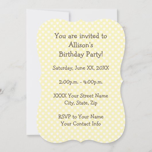 Cute chick kaart (Achterkant)