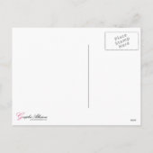 Cute Chick Kerstmis Feestdagenkaart (Achterkant)