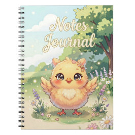 Cute Chick Notities Journaal Notitieboek