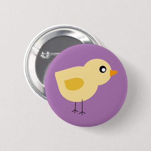 Cute Chick Ronde Button 5,7 Cm (Voorkant /achterkant)
