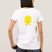 Cute Chick Smile T-Shirt (Achterkant)