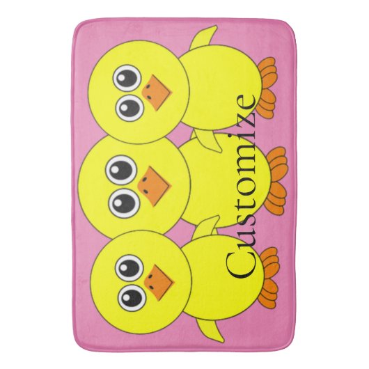 Cute Chick Thunder_Cove Badmat (Voorkant Verticaal)