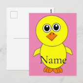 Cute Chick Thunder_Cove Briefkaart (Voorkant / Achterkant)