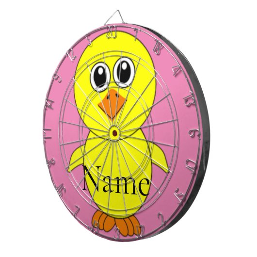 Cute Chick Thunder_Cove Dartbord (Voorkant Rechts)