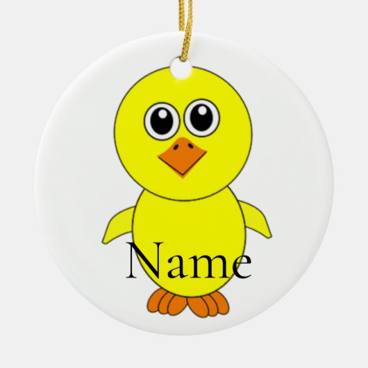Cute Chick Thunder_Cove Keramisch Ornament (Voorkant)