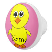 Cute Chick Thunder_Cove Keramische Knop (Rechts)