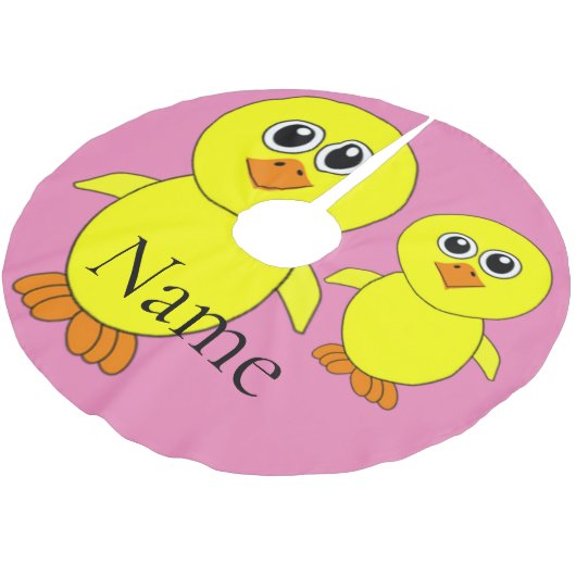 Cute Chick Thunder_Cove Kerstboom Rok (Gekanteld)