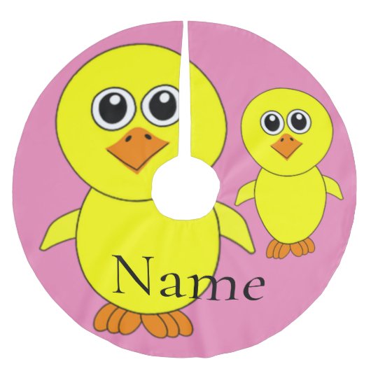 Cute Chick Thunder_Cove Kerstboom Rok (Voorkant)