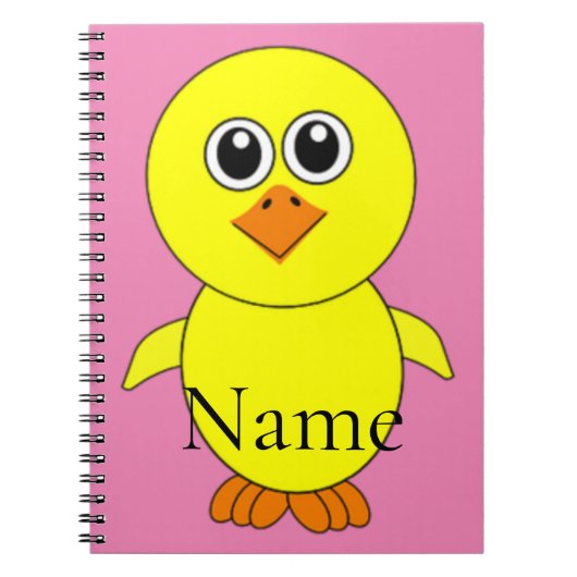 Cute Chick Thunder_Cove Notitieboek (Voorkant)