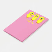 Cute Chick Thunder_Cove Post-it® Notes (Schuin)