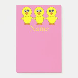Cute Chick Thunder_Cove Post-it® Notes
