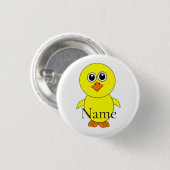 Cute Chick Thunder_Cove Ronde Button 3,2 Cm (Voorkant /achterkant)