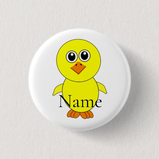 Cute Chick Thunder_Cove Ronde Button 3,2 Cm (Voorkant)
