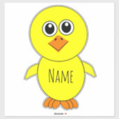 Cute Chick Thunder_Cove Sticker (Vel)