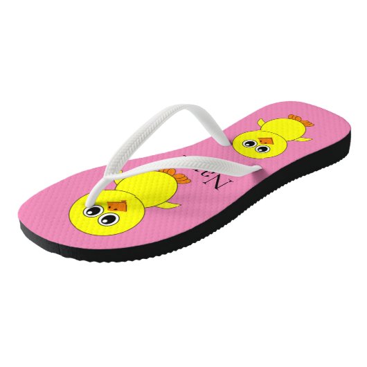Cute Chick Thunder_Cove Teenslippers (Schuin)