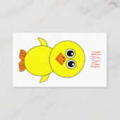 Cute Chick Thunder_Cove Visitekaartje (Achterkant)