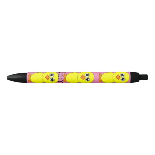 Cute Chick Thunder_Cove Zwarte Inkt Pen (Voorkant)