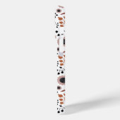 Cute Chickadee Bird Berries Flowers Case-Mate iPhone Case (Achterkant / Links)