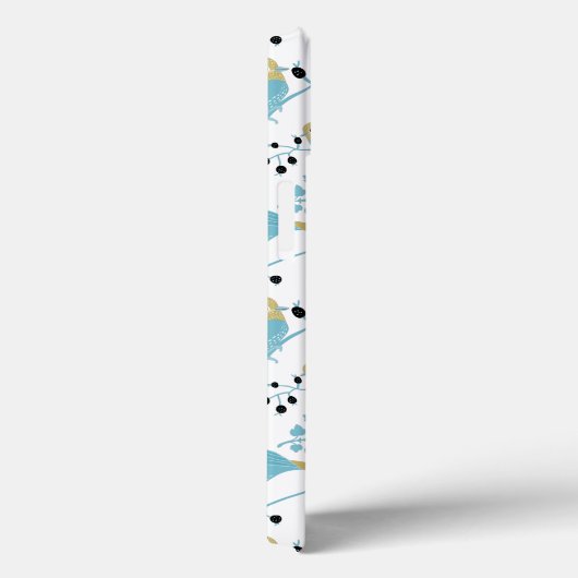 Cute Chickadee Bird Pattern Art Case-Mate iPhone Case (Achterkant / Rechts)