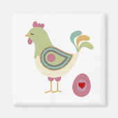 Cute Chicken and the Egg Magneet (Voorkant)